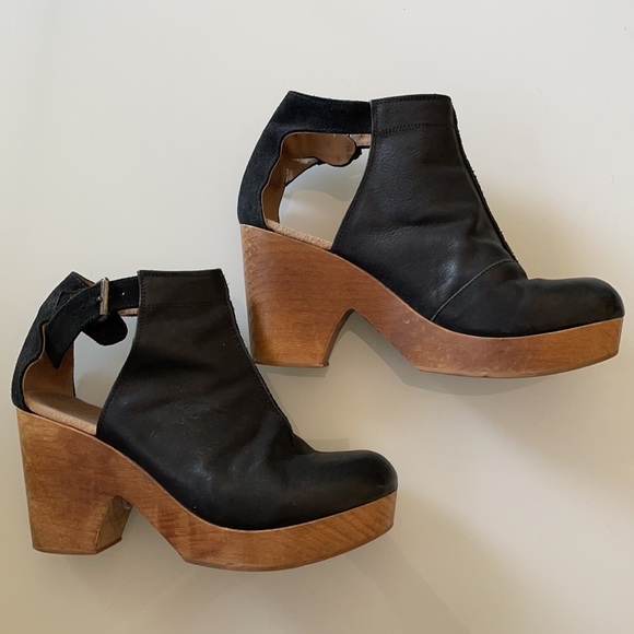 Black Amber Orchard Clog by Free People - Picture 3 of 6